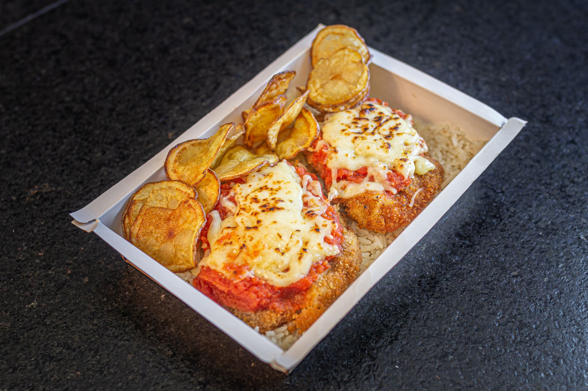 Plateaux repas équipe à Montpellier